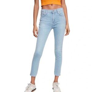 Citizens of Humanity Rocket High Rise Skinny Cropped Jeans 25